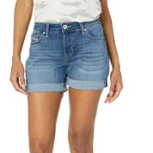 Size L Women's Mid-Waist Boyfriend Shorts